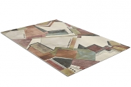 Модел Laguna Geometric, производител Sitap - Италия. Модерен италиански правоъгълен килим с геометрична шарка. Луксозни италианс